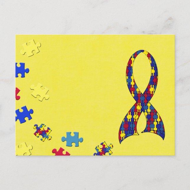 autism awareness postcard (Front)