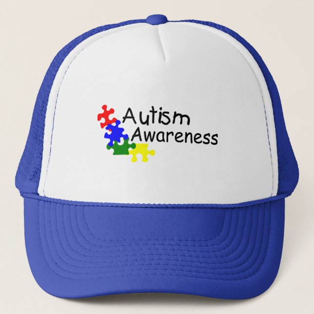 Autism Awareness (PP) Trucker Hat (Front)