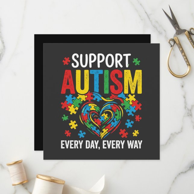 Autism awareness program (Front/Back In Situ)