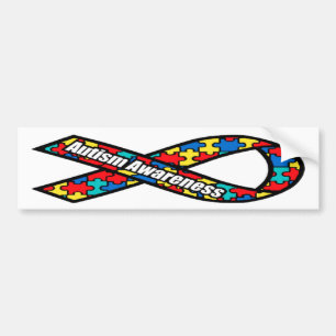 Autism Awareness Puzzle Bumper Sticker