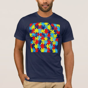 Autism Awareness-Puzzle by Shirley Taylor T-Shirt