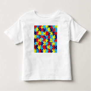 Autism Awareness-Puzzle by Shirley Taylor Toddler T-shirt