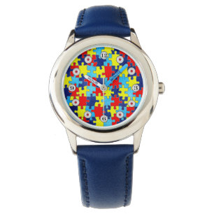 Autism Awareness-Puzzle by Shirley Taylor Watch