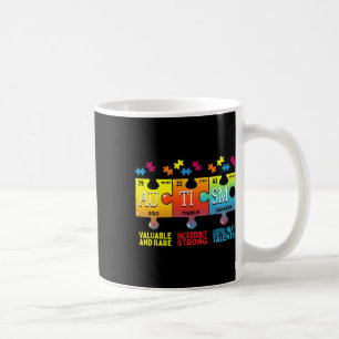Autism Awareness Puzzle Chemical Elements Coffee Mug