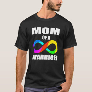Autism Awareness Puzzle Piece Mom Of Warrior Autis T-Shirt