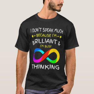 Autism Awareness Puzzle Piece Rainbow Infinity Aut T-Shirt