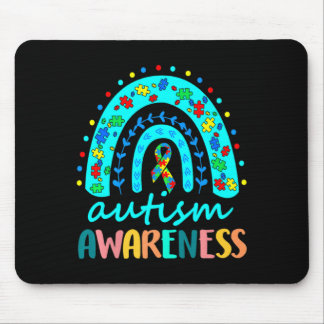 Autism Awareness Rainbow Puzzle Autism Awareness M Mouse Pad
