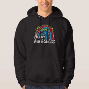 Autism Awareness Rainbow Puzzle Family Matching Ap Hoodie