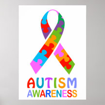 Autism Awareness Ribbon