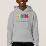 Autism Awareness Science Geek Personalize Matching<br><div class="desc">Autism Awareness Science Geek Personalized Puzzles T-Shirt. Add your team or family name by clicking the "Personalize" button. Perfect for everyday wear and Autism Awareness campaigns and events with the rest of the family</div>