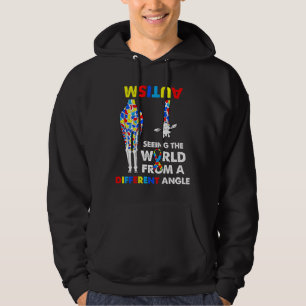 Autism Awareness See World Differentr Angle Giraff Hoodie