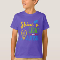 Autism Awareness Shine A Light Support