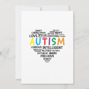 Autism Awareness Shirts - Autism Heart Shirt Save The Date