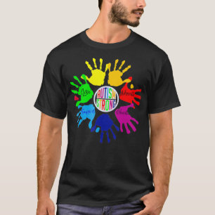 Autism Awareness  Sign Language Hand Puzzle summer T-Shirt