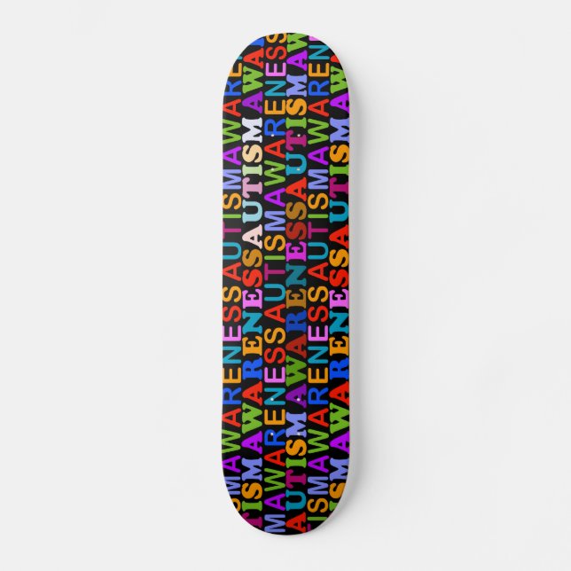 Autism Awareness Skateboard (Front)