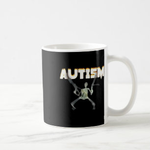 Autism Awareness Skeleton – Supportive Graphic Coffee Mug