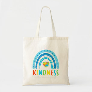 Autism Awareness Special Ed Teacher Radiate Kindne Tote Bag