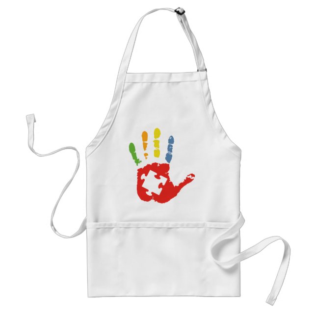Autism Awareness Standard Apron (Front)