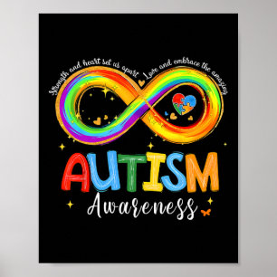 Autism Awareness Strength And Heart Set Us Apart 3 Poster