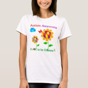 Autism Awareness Sunflower T-Shirt