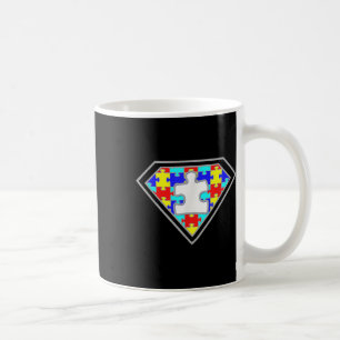 Autism Awareness Superhero Autism Gifts Boys Teach Coffee Mug