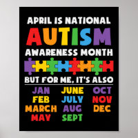 Autism Awareness Support Autism Kids For Mom Dad 2