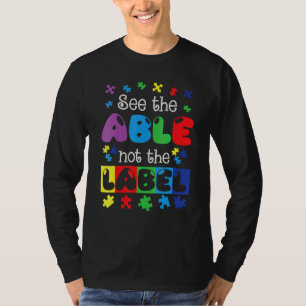 Autism Awareness Support Autism Kids For Mom Dad 2 T-Shirt