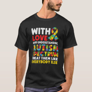 AUTISM AWARENESS Support Autism Kids For Mom Dad T-Shirt