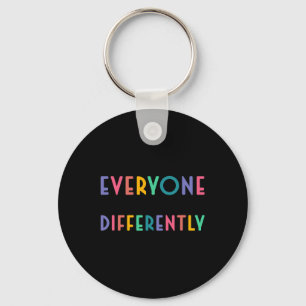Autism Awareness Support  Keychain