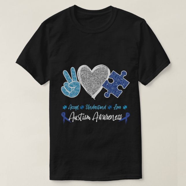 Autism Awareness T-Shirt (Design Front)