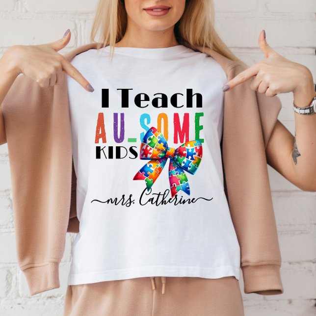 Autism Awareness Teacher T-Shirt (Creator Uploaded)