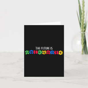 Autism Awareness The Future Is Inclusive Card