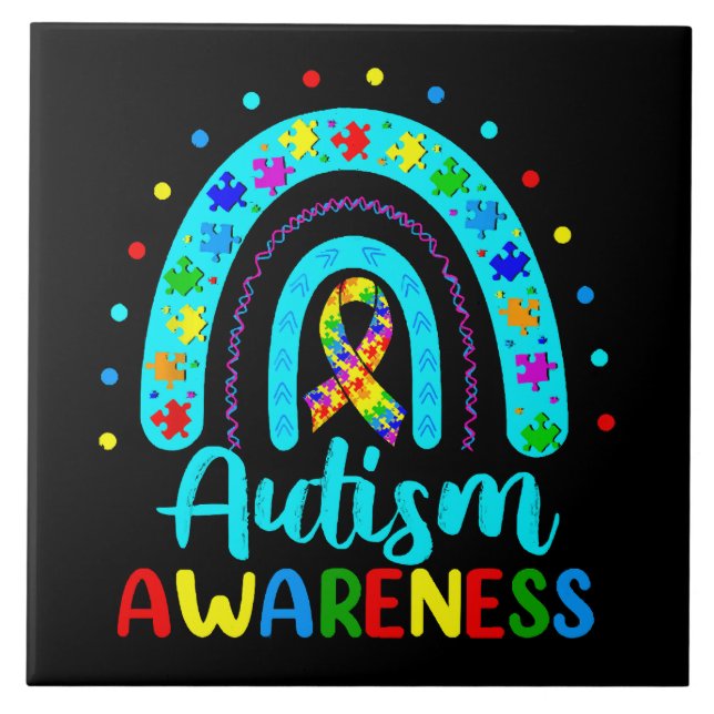 Autism Awareness Tile (Front)