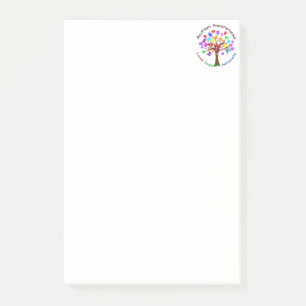 Autism Awareness Tree Post-it Notes