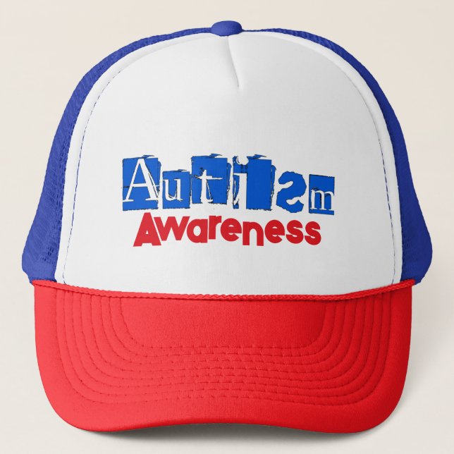 Autism Awareness Trucker Hat (Front)