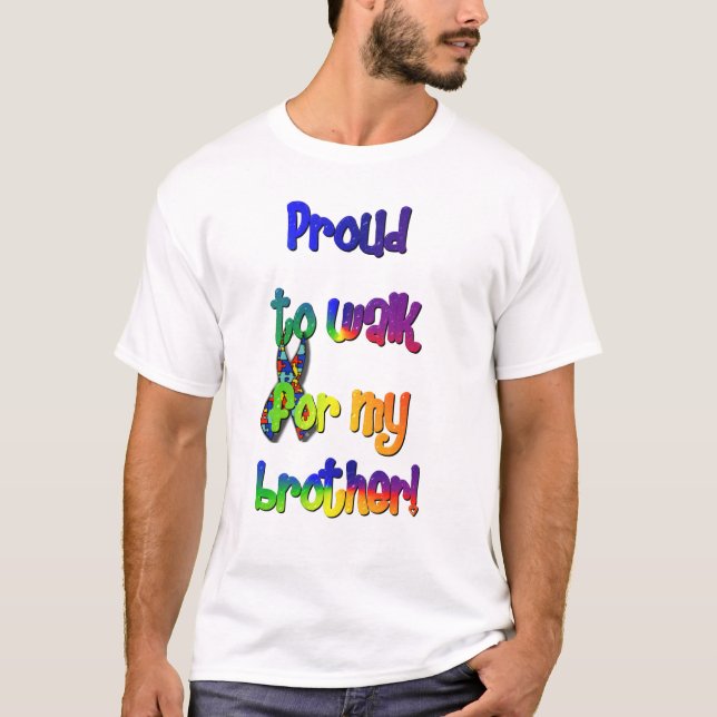 Autism Awareness Walker T-Shirt (Front)