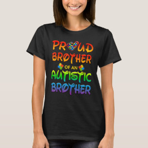 Autism Awareness Wear Proud Brother Of Brother Men T-Shirt