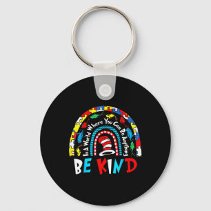 Autism Awareness Why Fit In Doctor Teacher Cat In Keychain
