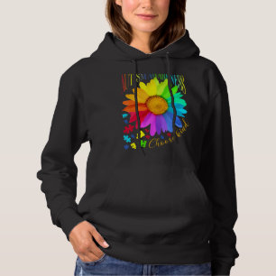Autism Awareness Women Kids Mom Choose Kind Autism Hoodie