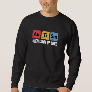 Autism Awareness Women Men Kids Mom Elements Perio Sweatshirt