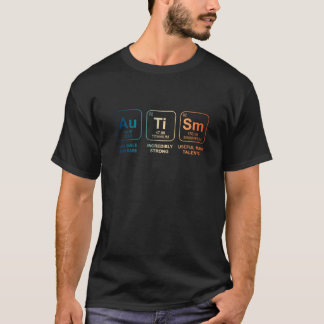 Autism Awareness Women Men Kids mom Elements Perio T-Shirt