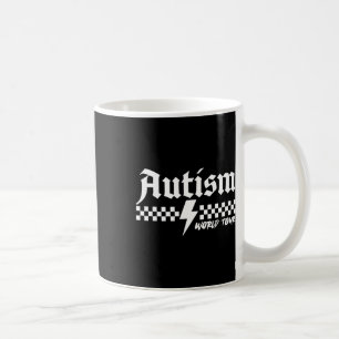 Autism Awareness World Autism Tour Be Kind Puzzle Coffee Mug