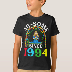 Autism Awesome Ausome Since 1994 Happy 32nd Birthd T-Shirt