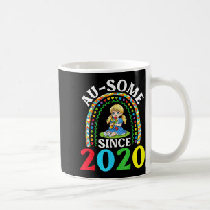 Autism Awesome Ausome Since 2020 Awareness 6th Bir Coffee Mug