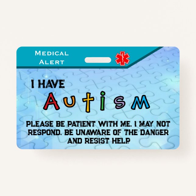 Autism Badge (Front)