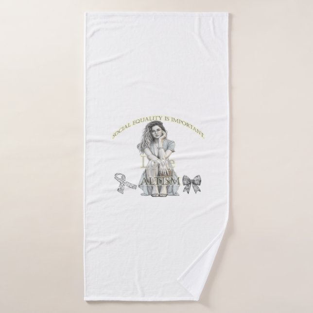 Autism Bath Towel (Bath Towel)
