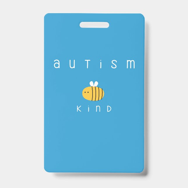 autism be kind awareness Badges (Front)