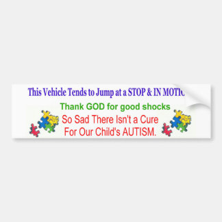 autism bumper sticker