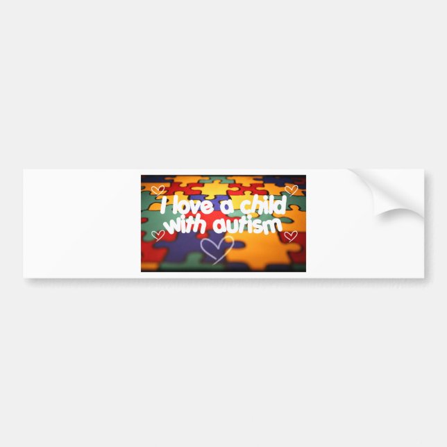 AUTISM BUMPER STICKER (Front)