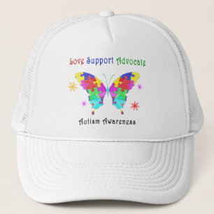 Autism Butterfly Trucker Hat